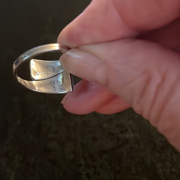 Zuni Inlaid Ring - Picture 4 of 4